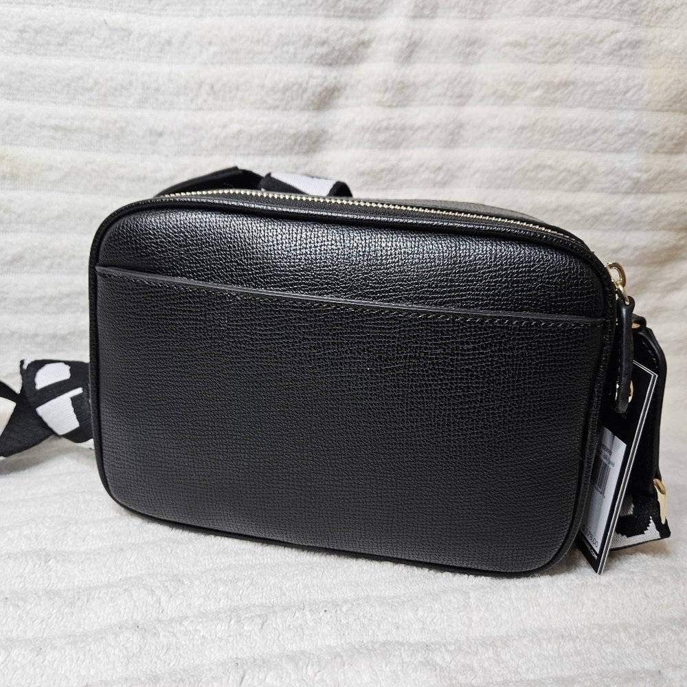 NWT Karl Lagerfeld Maybelle Crossbody Women Black Camera Bag - Picture 4 of 8